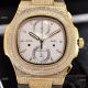 Japan Grade Patek Philippe Nautilus Diamonds Watches Yellow Gold Gray Gradient Dial (9)_th.jpg